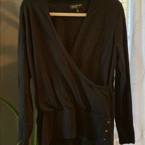 Jones of New York. Navy sparkly sweater.